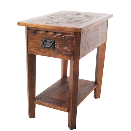 Revive - Reclaimed Chairside Table, Natural